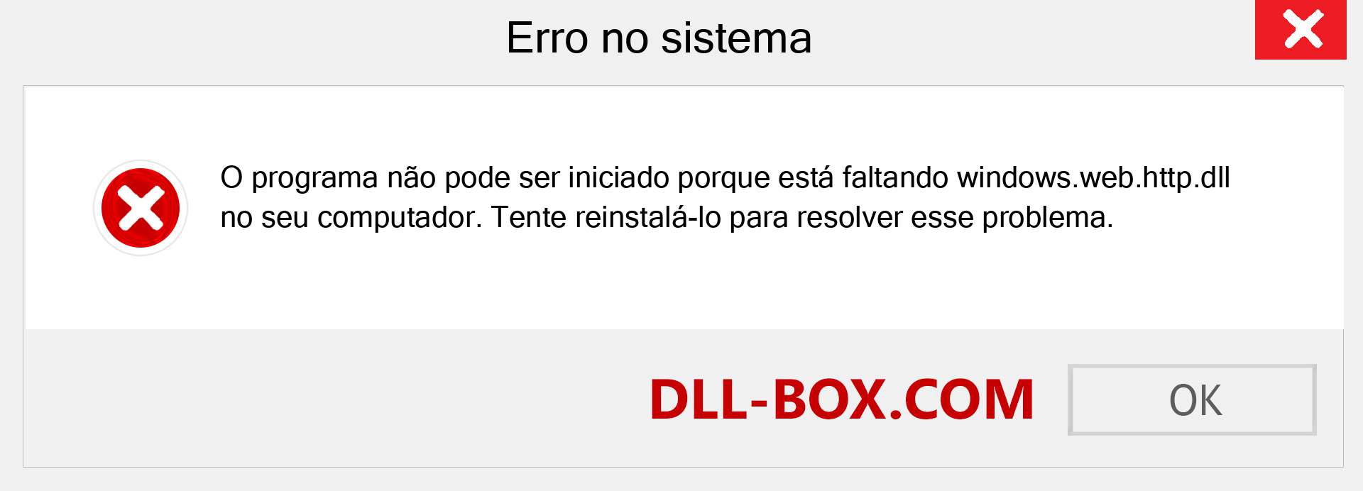 Arquivo windows.web.http.dll ausente ?. Download para Windows 7, 8, 10 - Correção de erro ausente windows.web.http dll no Windows, fotos, imagens